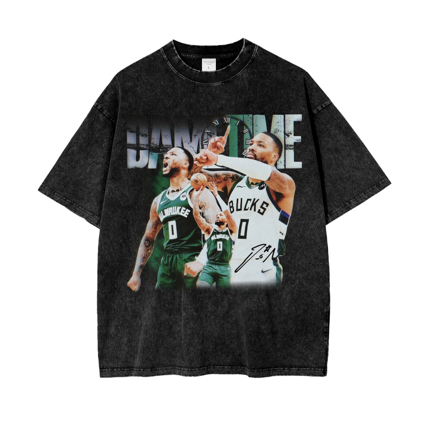 Damian Lillard “Dame Time” Vintage T-Shirt