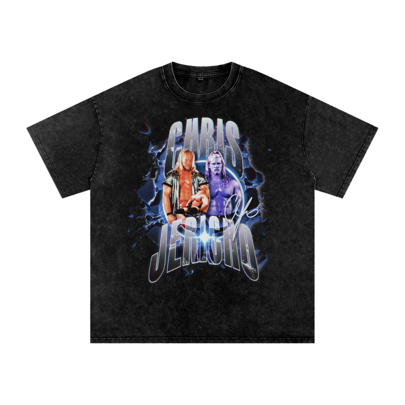 Chris Jericho “01’ Y2J” Oversized Vintage T-Shirt