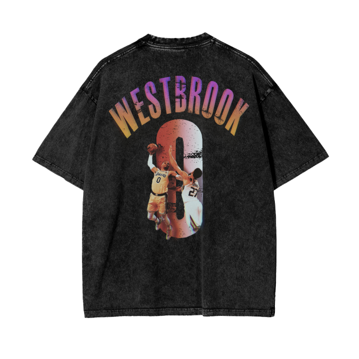 Russell Westbrook “Brodie” Numbered Vintage T-Shirt