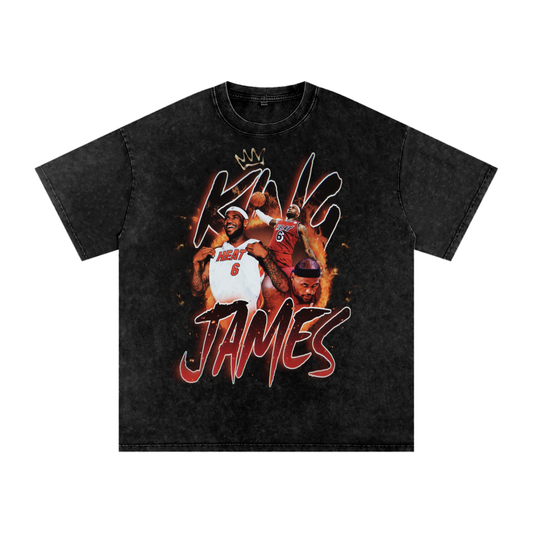 LeBron James ‘Miami Heat’ Vintage T-Shirt