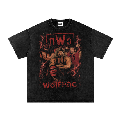 New World Order Red V.1 Vintage Tee