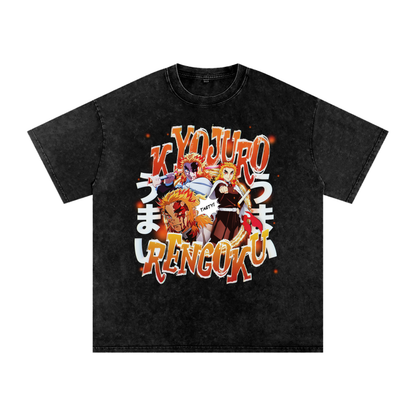 Demon Slayer “Rengoku” Vintage T-Shirt